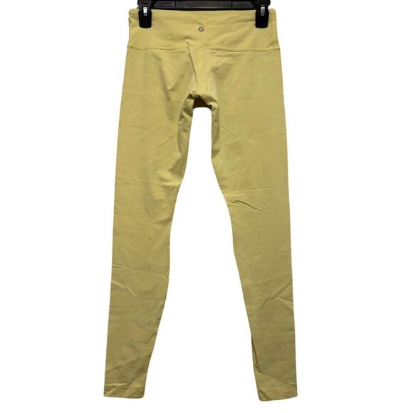 Lululemon Wunder Under Diamond Dot Tight (Burning Yellow or Mellow Lemon) - Picture 2 of 7